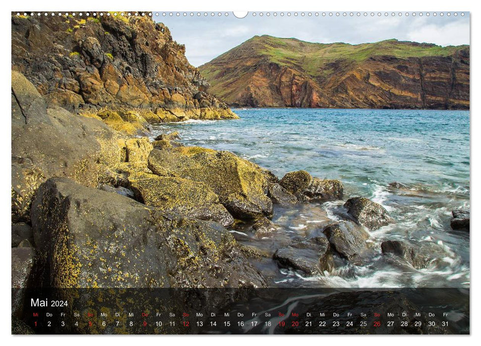 Madeira - Die Blumeninsel (CALVENDO Premium Wandkalender 2024)