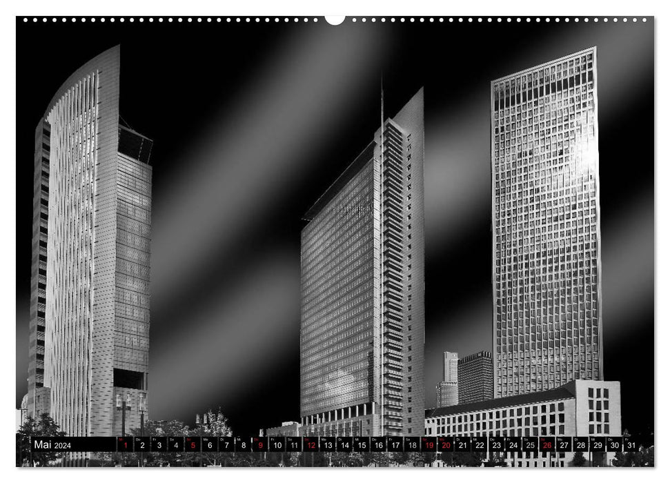 The fascination of Frankfurt architecture (CALVENDO Premium Wall Calendar 2024) 