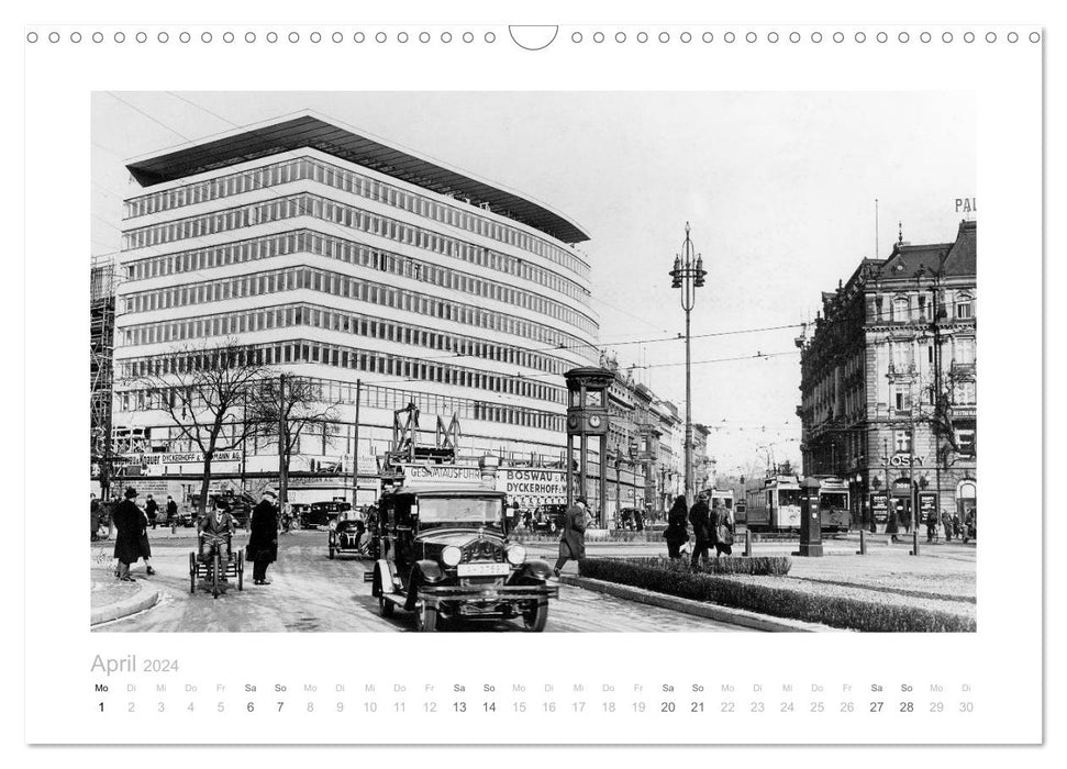 Der Potsdamer Platz - Impressionen einer Metropole (CALVENDO Wandkalender 2024)