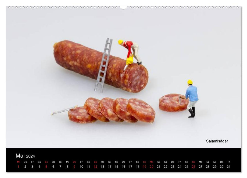 Tomato painter ... and other mini worlds (CALVENDO wall calendar 2024) 
