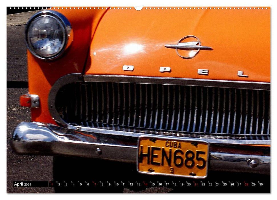 Car Legends OPEL REKORD P1 (CALVENDO Wall Calendar 2024) 