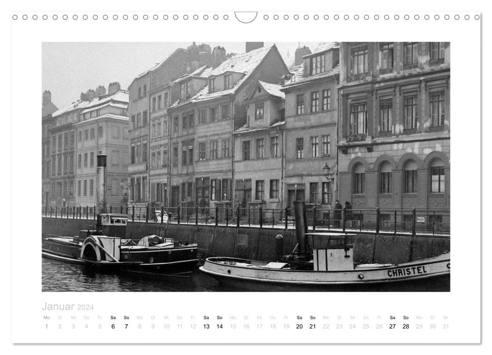 Au bord de la Spree - Architecture berlinoise (Calendrier mural CALVENDO 2024) 