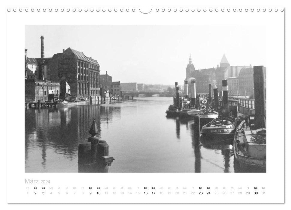 On the banks of the Spree - Berlin architecture (CALVENDO wall calendar 2024) 