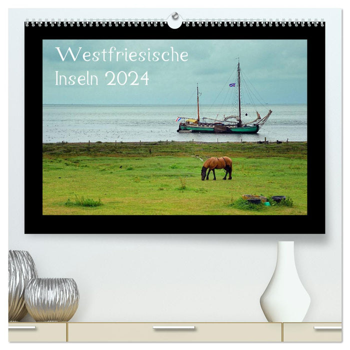 Îles de la Frise occidentale 2024 (Calvendo Premium Calendrier mural 2024) 