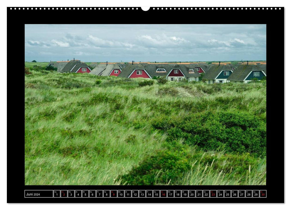 West Frisian Islands 2024 (CALVENDO Premium Wall Calendar 2024) 