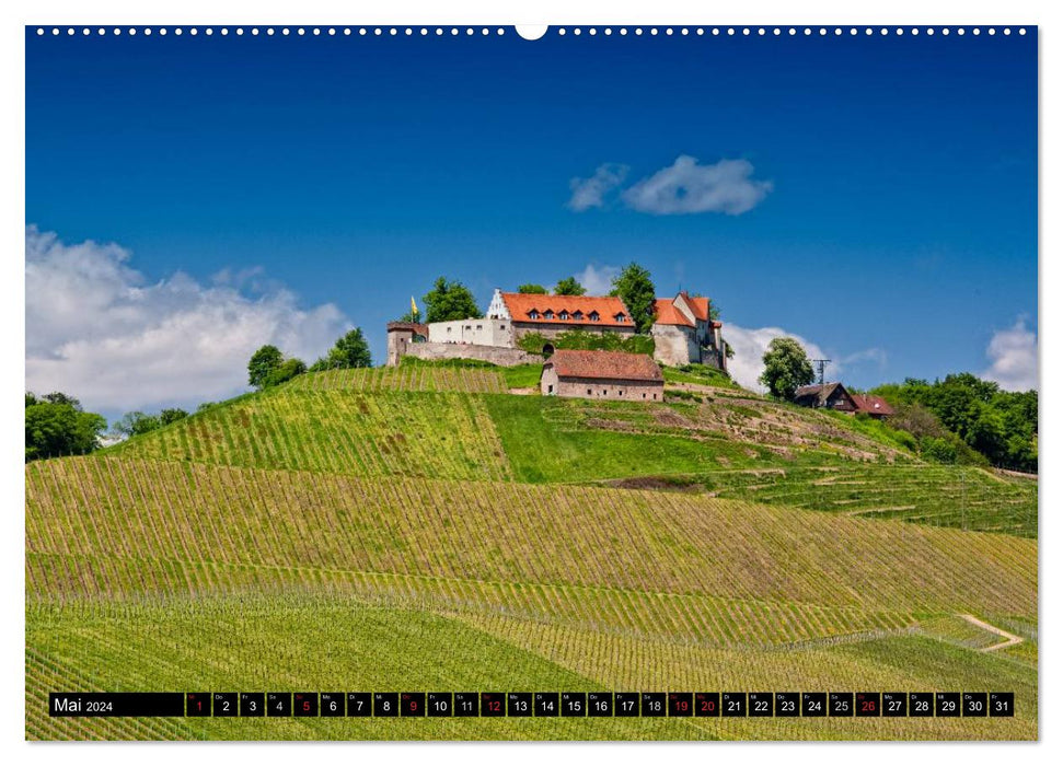 Beautiful southwest Germany forays between the Rhine, Rebland and Black Forest (CALVENDO Premium Wall Calendar 2024) 