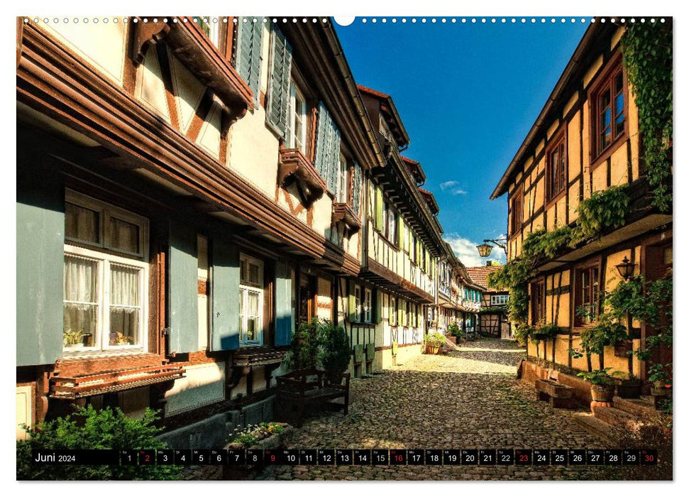 Beautiful southwest Germany forays between the Rhine, Rebland and Black Forest (CALVENDO Premium Wall Calendar 2024) 