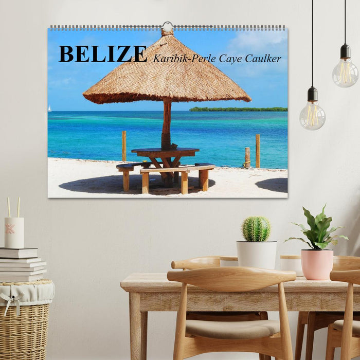 Bélize. Caribbean Pearl Caye Caulker (Calendrier mural CALVENDO 2024) 