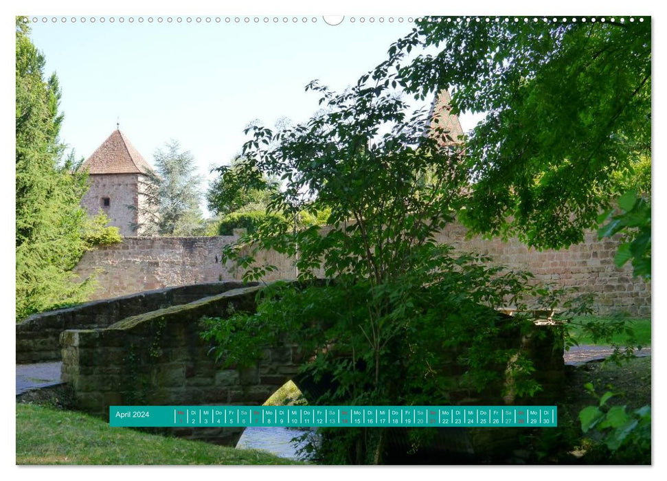 Wissembourg - Tor zum Elsass (CALVENDO Premium Wandkalender 2024)