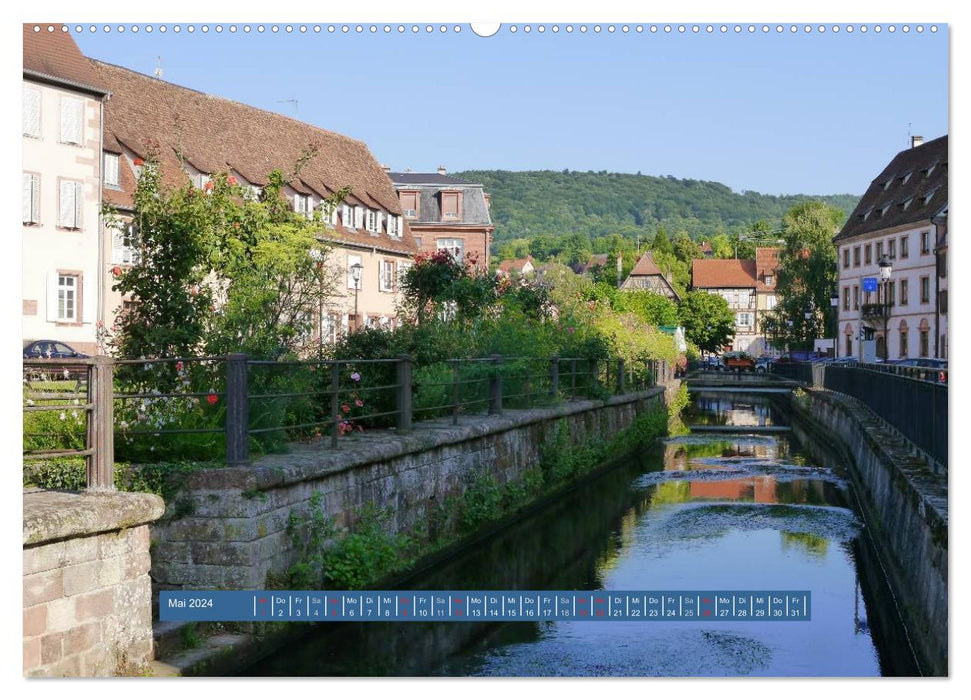 Wissembourg - Gateway to Alsace (CALVENDO Premium Wall Calendar 2024) 