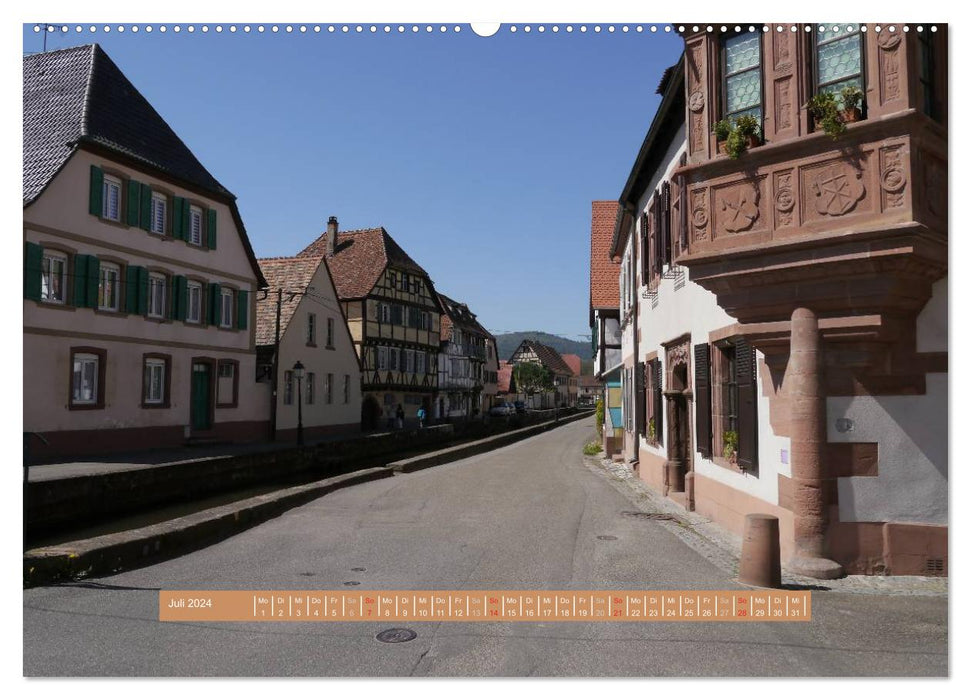 Wissembourg - Tor zum Elsass (CALVENDO Premium Wandkalender 2024)