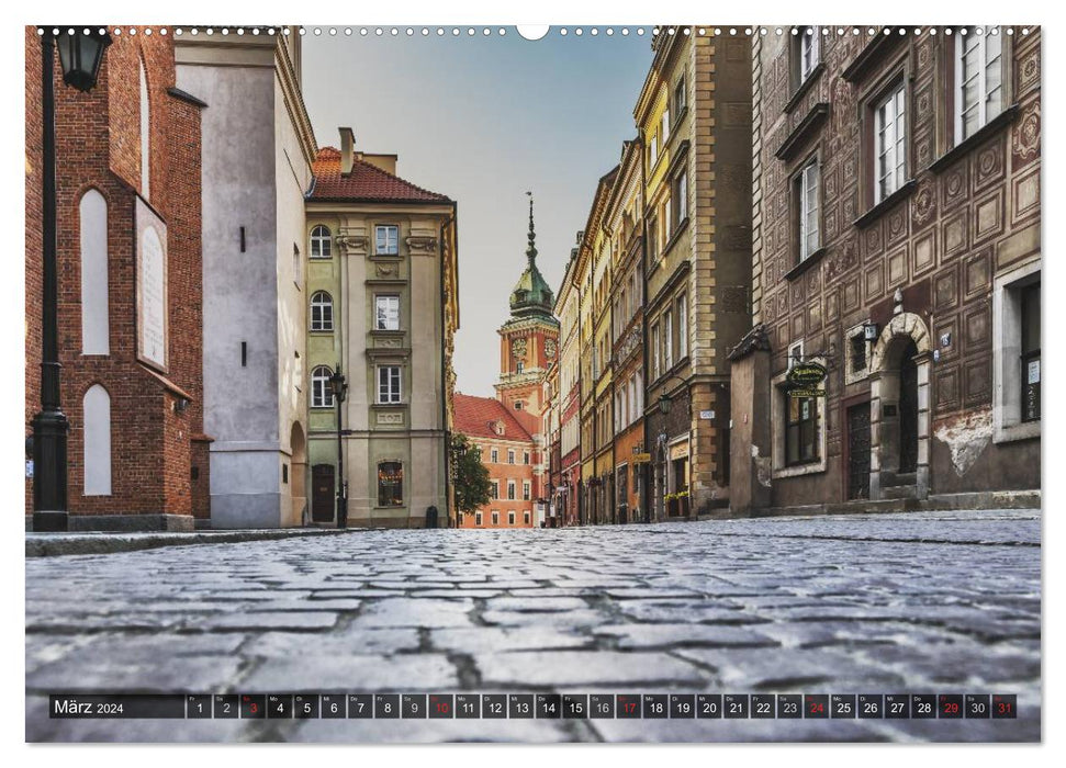 Ein Wochenende in Warschau (CALVENDO Premium Wandkalender 2024)