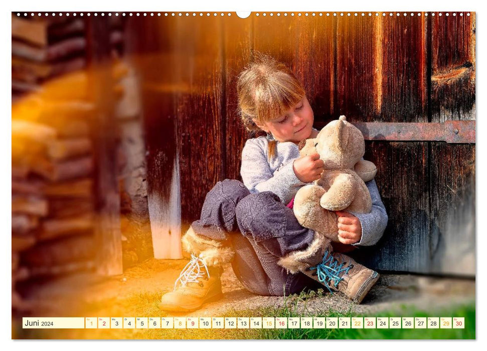 My Teddy - you understand me (CALVENDO wall calendar 2024) 