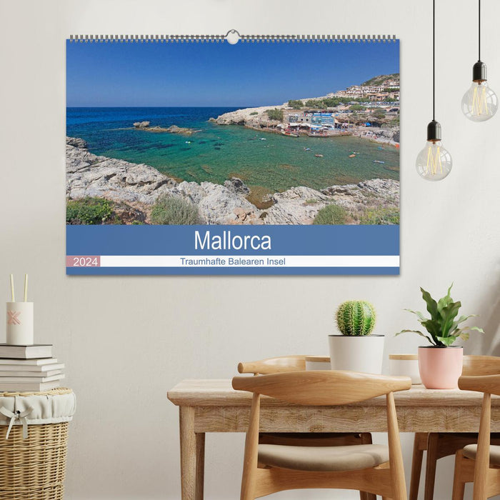 Mallorca - Traumhafte Balearen Insel (CALVENDO Wandkalender 2024)