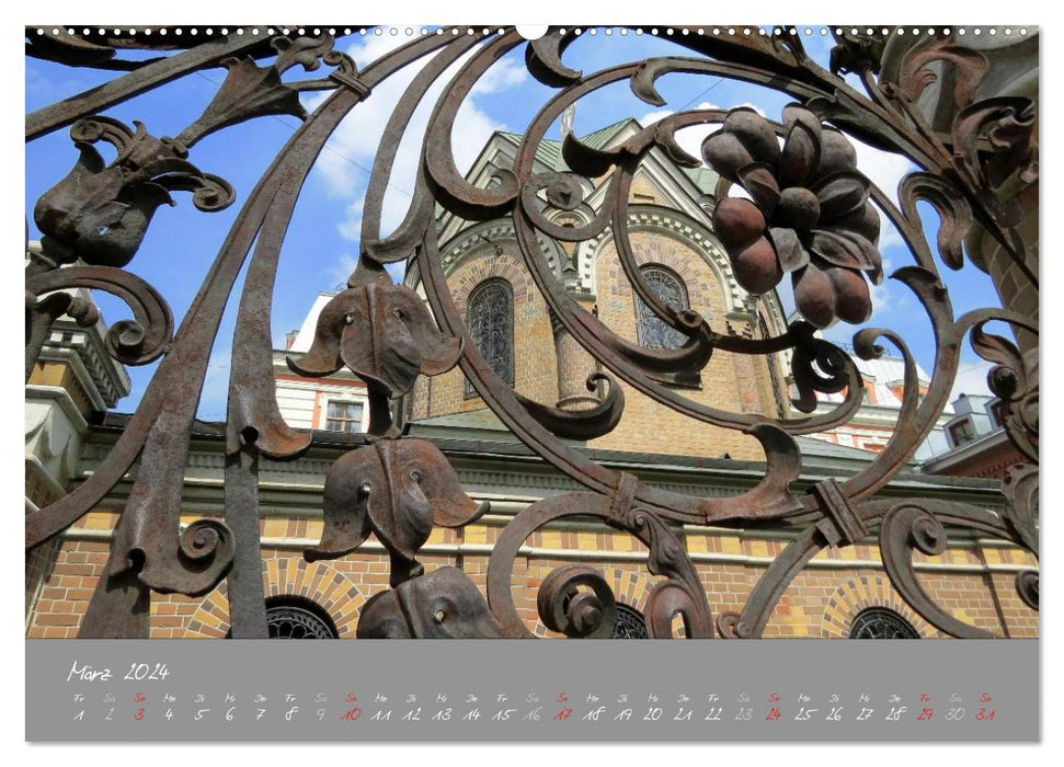 Saint-Pétersbourg - Palais - Cathédrales - Places (Calendrier mural CALVENDO 2024) 