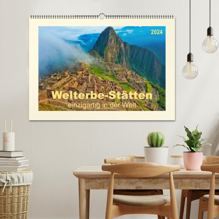 World Heritage Sites - unique in the world (CALVENDO wall calendar 2024) 