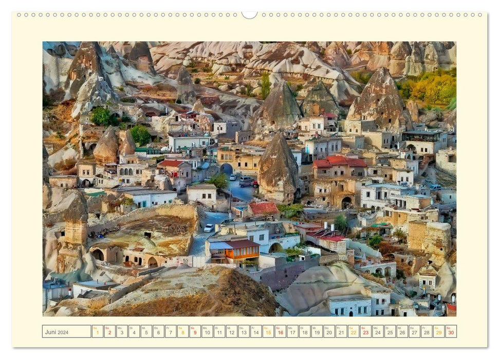 Sites du patrimoine mondial - uniques au monde (calendrier mural CALVENDO 2024) 