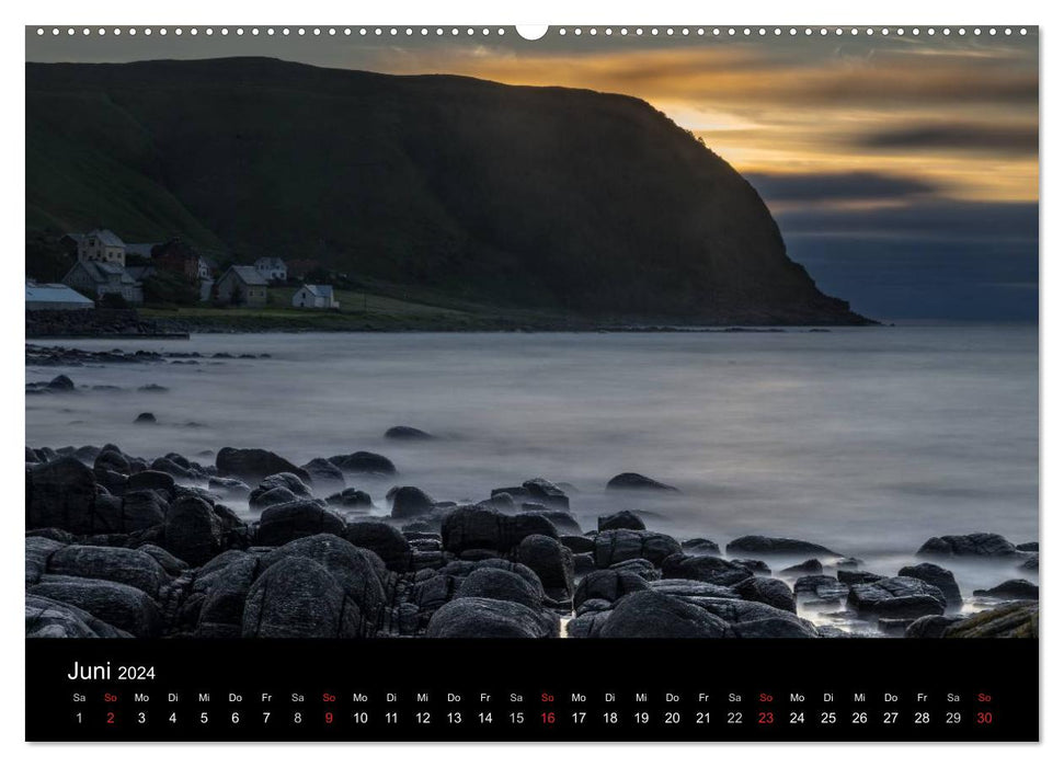 Norway - From West to South (CALVENDO wall calendar 2024) 