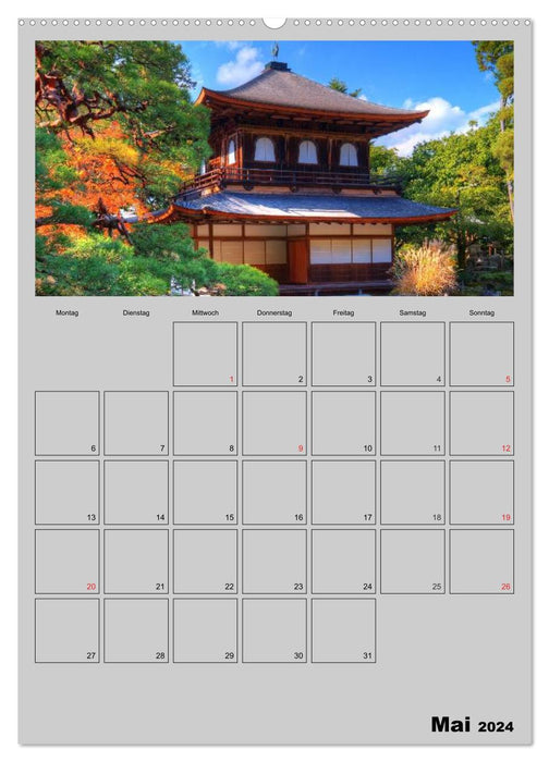 Wundervolles Japan (CALVENDO Premium Wandkalender 2024)