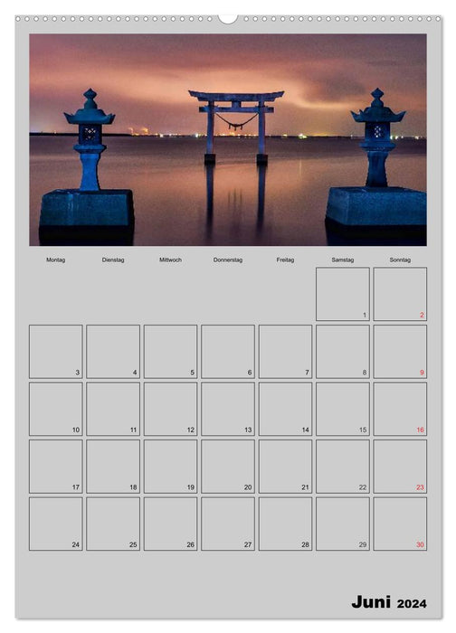 Wundervolles Japan (CALVENDO Premium Wandkalender 2024)