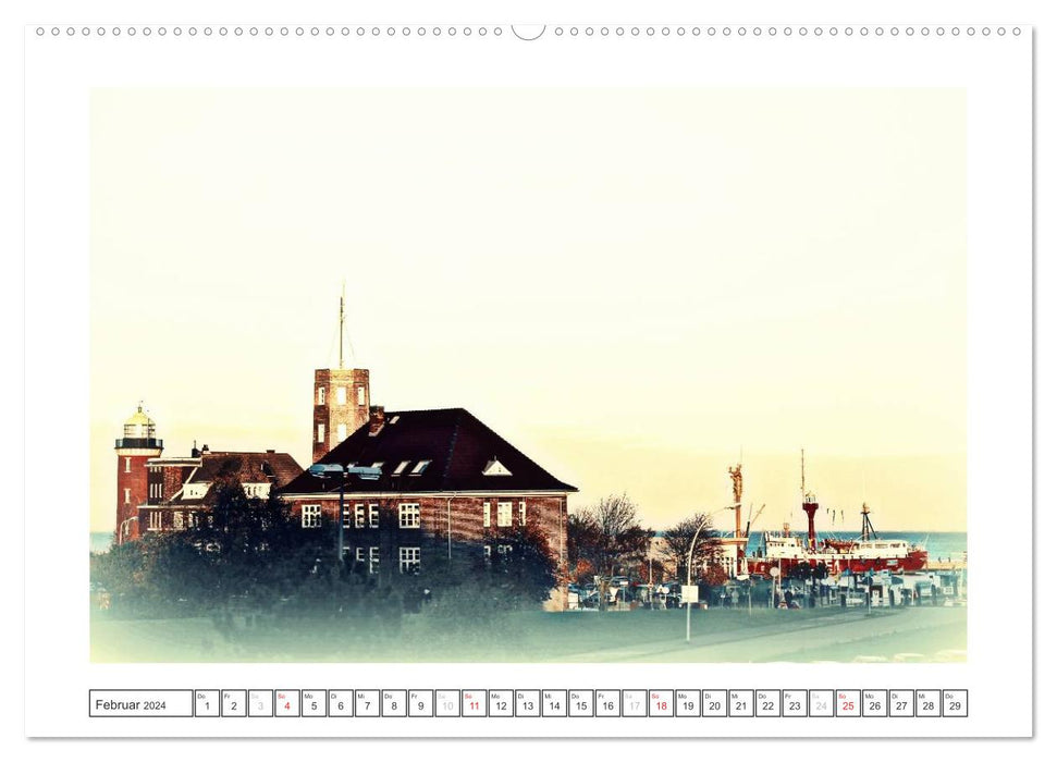 Nouvelle tenue - CUXHAVEN (Calvendo Premium Wall Calendar 2024) 