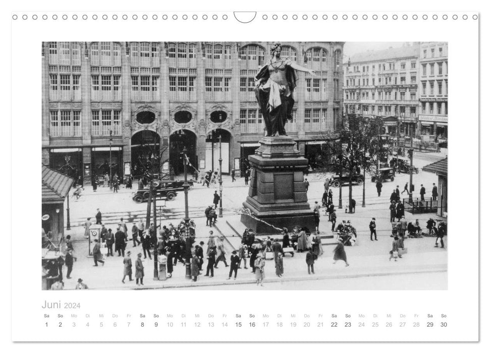 Alexanderplatz - le pouls de la métropole berlinoise (calendrier mural CALVENDO 2024) 