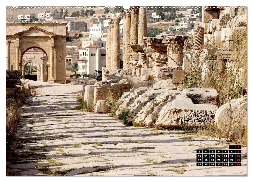 Jordanien. Königreich in der Wüste (CALVENDO Premium Wandkalender 2024)