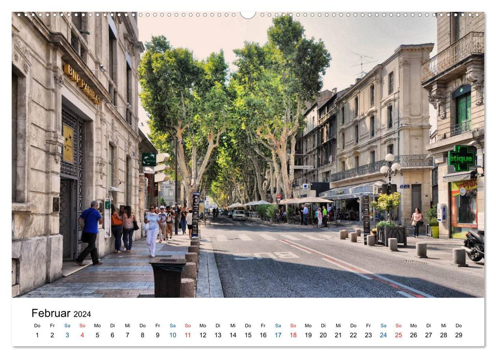 Avignon - UNESCO World Heritage Site (CALVENDO Premium Wall Calendar 2024) 