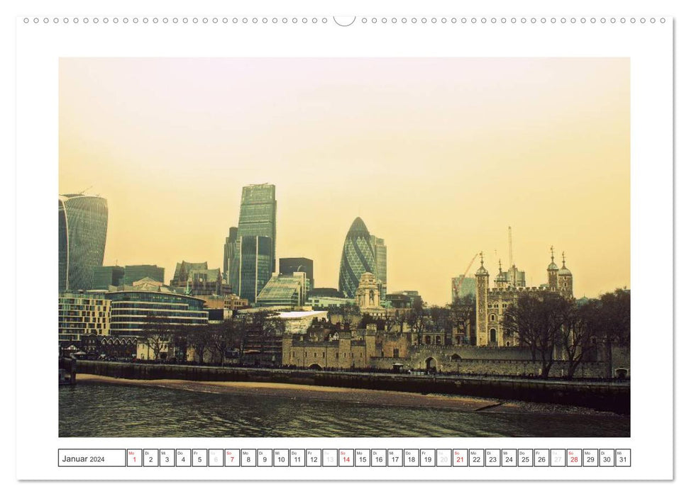 New Outfit - LONDON (CALVENDO Premium Wall Calendar 2024) 