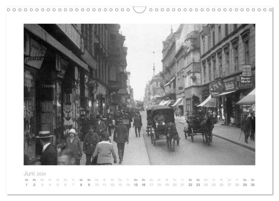 Friedrichstrasse - Berlin's legendary luxury mile (CALVENDO wall calendar 2024) 