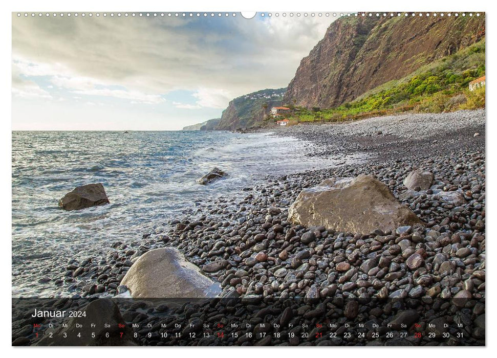 Madeira - Die Blumeninsel (CALVENDO Wandkalender 2024)