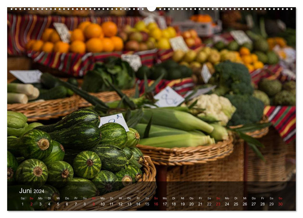 Madeira - Die Blumeninsel (CALVENDO Wandkalender 2024)