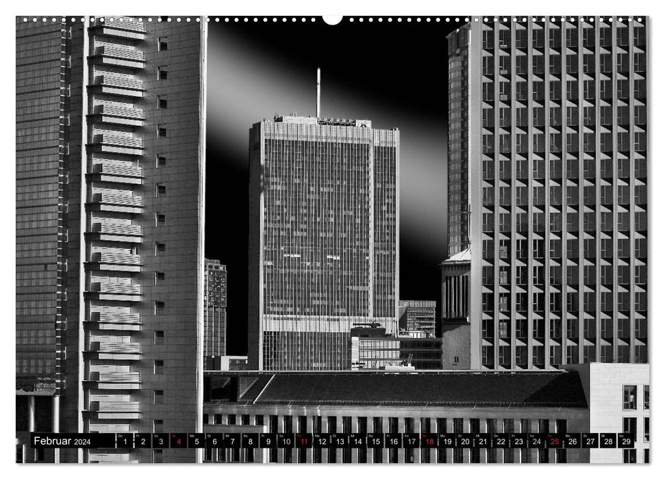 Fascination of Frankfurt architecture (CALVENDO wall calendar 2024) 