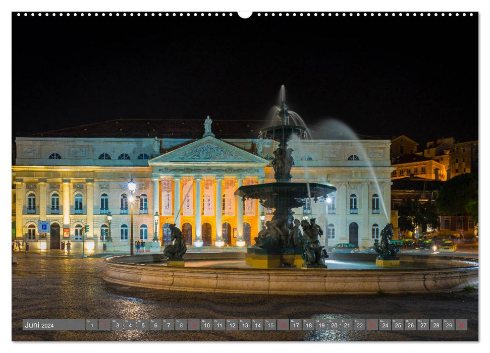 Metropolis Lisbonne (Calendrier mural CALVENDO 2024) 