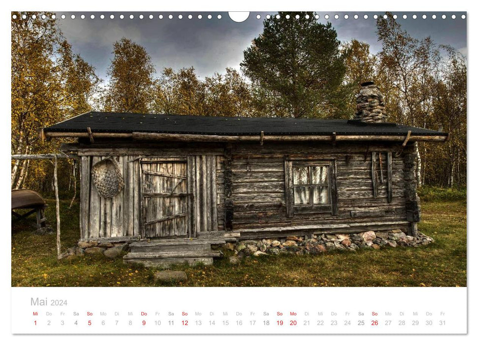 Home of the Sami (CALVENDO wall calendar 2024) 