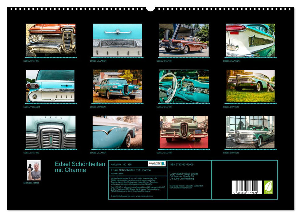 Edsel beauties with charm (CALVENDO Premium Wall Calendar 2024) 
