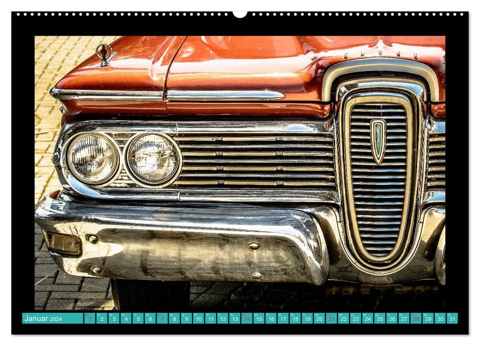 Edsel beauties with charm (CALVENDO Premium Wall Calendar 2024) 