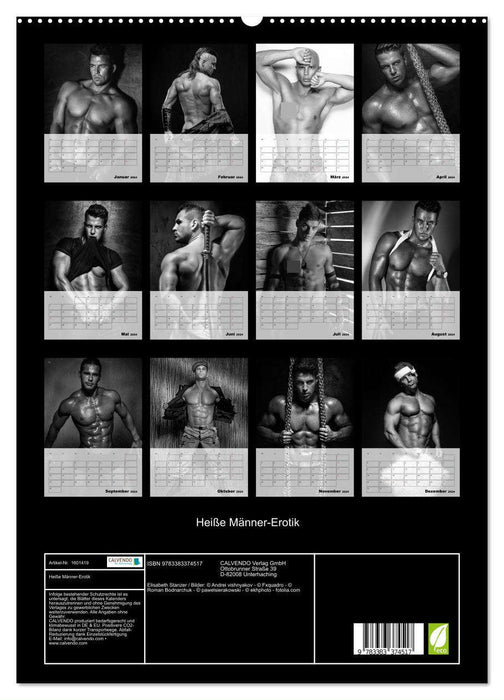 Heiße Männer-Erotik (CALVENDO Premium Wandkalender 2024)