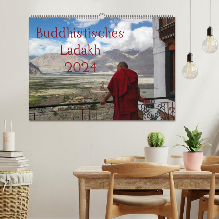 Ladakh bouddhiste (Calendrier mural CALVENDO 2024) 