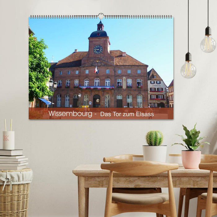 Wissembourg - Gateway to Alsace (CALVENDO wall calendar 2024) 