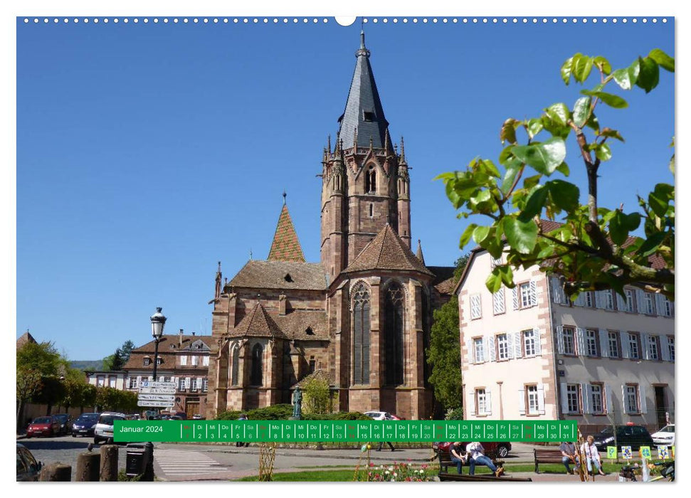 Wissembourg - Porte d'entrée de l'Alsace (Calendrier mural CALVENDO 2024) 