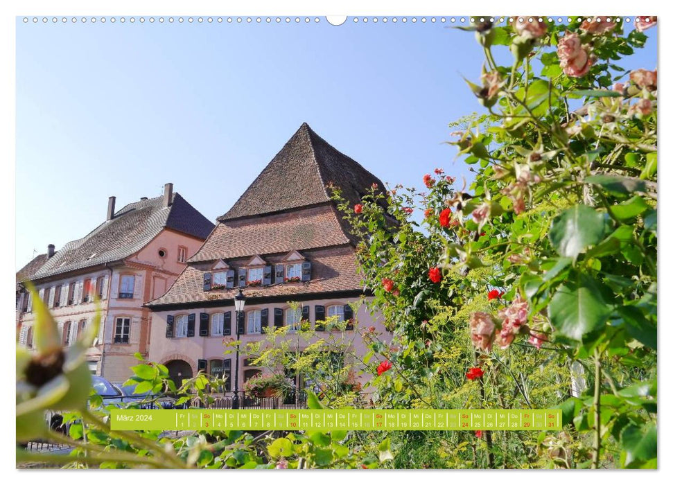 Wissembourg - Porte d'entrée de l'Alsace (Calendrier mural CALVENDO 2024) 