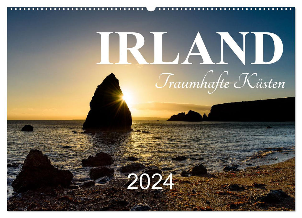 Irland - Traumhafte Küsten (CALVENDO Wandkalender 2024)