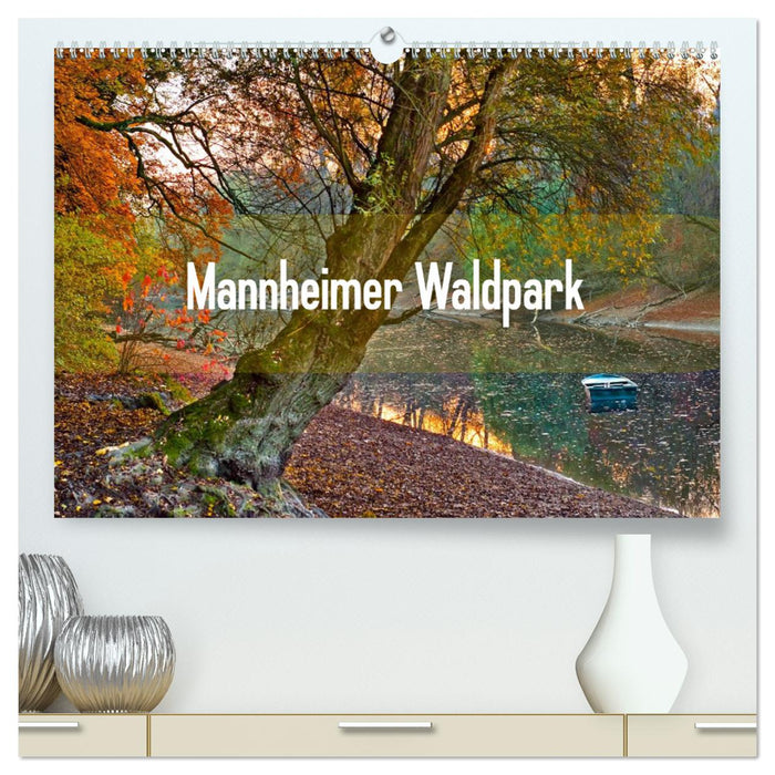 Parc forestier de Mannheim (Calvendo Premium Calendrier mural 2024) 