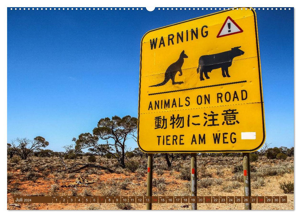 Outback Life – Australie (Calvendo Premium Calendrier mural 2024) 