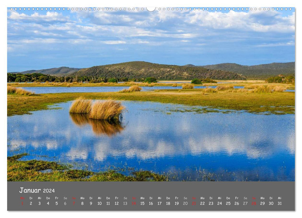 Natural landscapes of Tasmania (CALVENDO Premium Wall Calendar 2024) 