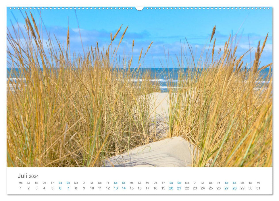 Nord du Jutland – Bienvenue au pays de la lumière (Calvendo Premium Wall Calendar 2024) 