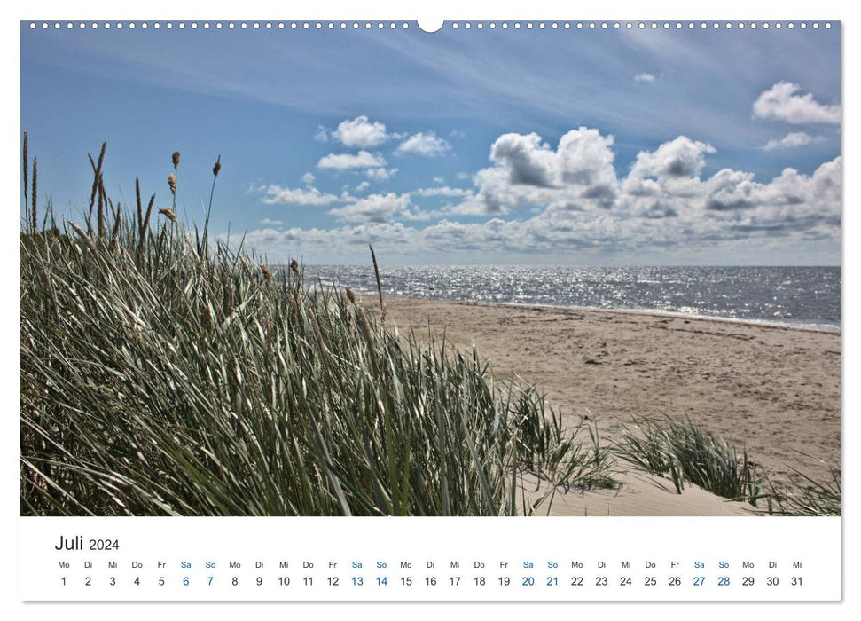 Bornholm - Die Sommerinsel (CALVENDO Premium Wandkalender 2024)