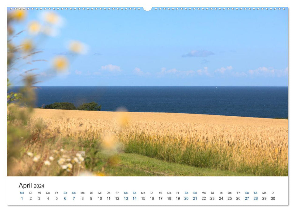 Bornholm - die Küsten der Ostseeinsel (CALVENDO Premium Wandkalender 2024)