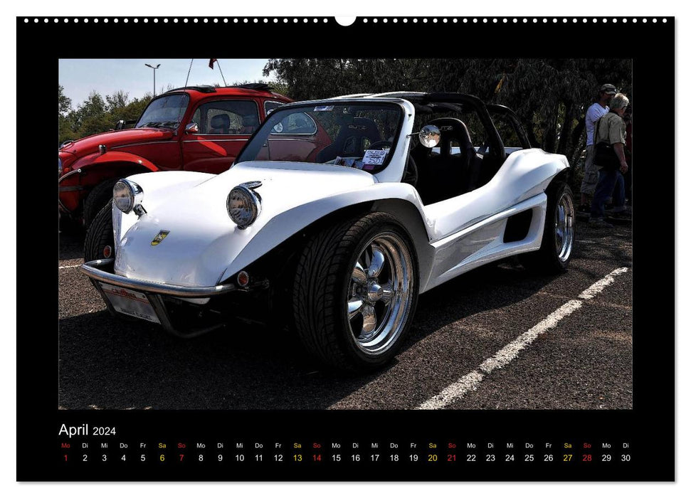 Buggies - the cult cars of the 80s (CALVENDO Premium Wall Calendar 2024) 